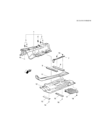 23108986-Deflector, body base rear air