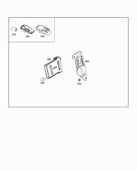 2058207300-Receiver assy-remote