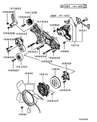MD977503-WATERPUMPKIT