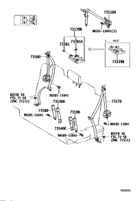 7313958021A0-Cover, s/belt shaft