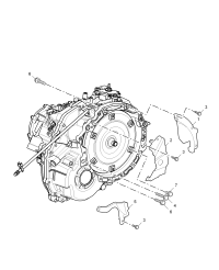 TRW90052B-Plate, transaxle box closing, front
