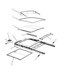 68082479AA-SUN ROOF RUBBER
