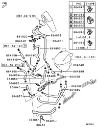 MR201040-JOINT,RR HEATER PIPING
