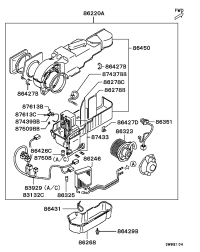 MR233117-CORE,RR HEATER