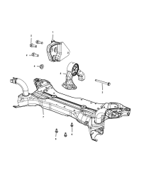 5105416AE-Bracket torque reaction