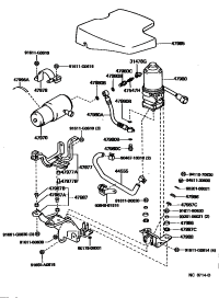 9094706002-HOSE, PRESSURE(FOR BRAKE TRACTION PUMP)