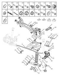 4086023900-Bar assy-rr stabilizer