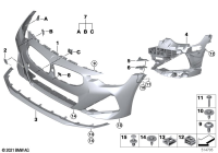 51115A2FC32-Primed Performance aerodynamic kit f