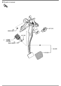 BLE443300-PEDAL,BRAKE