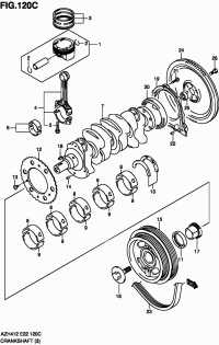 1234161P000A0-BEARING,CRANK UPR GREEN