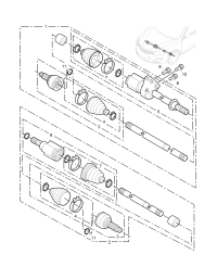 10126052-Shaft assy, front drive
