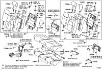714800N140A3-Back assy, seat, rh/lh (for separate type)