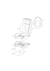 4M0881405AQJH-Cover (leather/artificial leather) ghost (black)