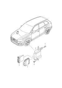 4M0965429B-Control unit, for heat management