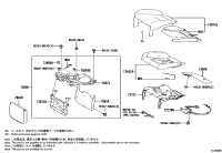 7150350181-PAD, REAR SEAT CUSHION, RH