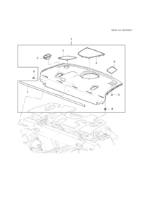 95986951-Cover assy-c/shandle