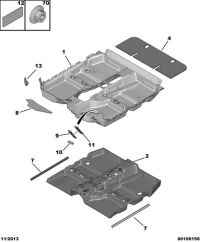7482AN-Insulator, floor