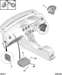 4112QQ-Coversteering wheel w/air bag