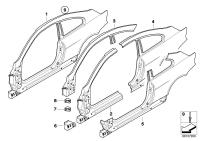 41217120059-Pillar assy-qtr lh