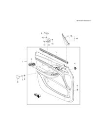 26699774-Switch assy-fr dr do