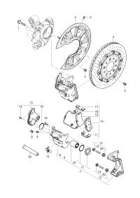 4H0615121M-Wire, warning sensor