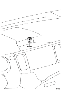 8395008010-Lamp assy-warning