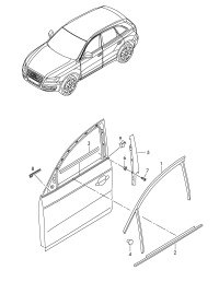 8R0837439H-Guide, window
