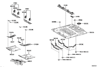 5872308030-Cushion, engine service cover