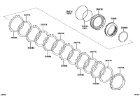 3562333030-PISTON, 1ST & REVERSE BRAKE