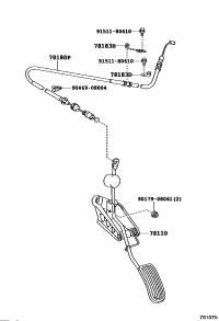 781800D110-CABLE ASSY, ACCELERATOR CONTROL