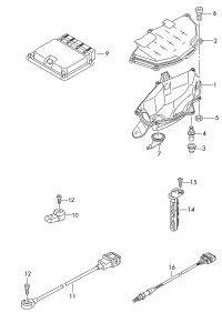 4G0907551A-Control unit-gasoline