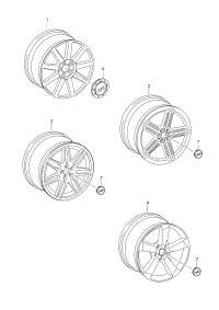 4L0601025BK-Wheel rim: