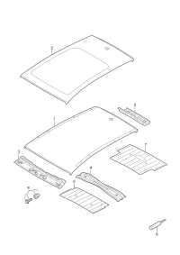 12D817121-Reinforcement, roof