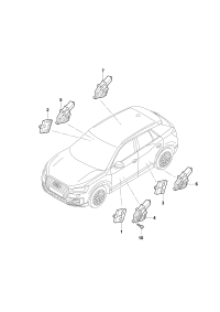 1EA959592B-Door control unit