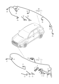 89D971104-Harness, bumper