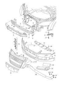 8J0807285B1QP-Bracket, license