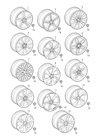 8W0601025FJ-Wheel rim: