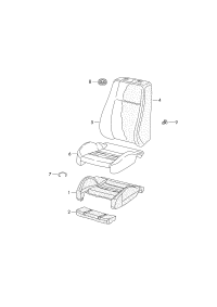 4G0881405B-Cover (leather/artificial leather)