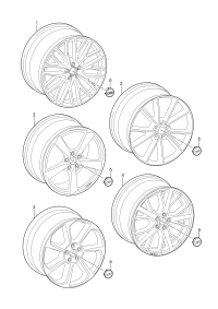 8S0601025P-Wheel rim: