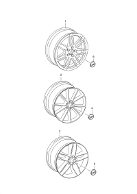 8T0601025L-Wheel rim: