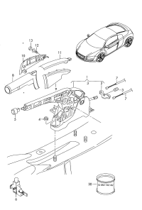 420711463A-Trim-mnl brake rod