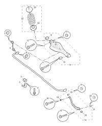 10166191-Arm assy, rear suspension lower control