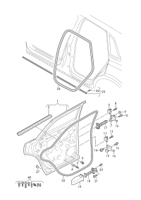 83A833051C-Door joint use position: