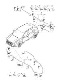 83A971085F-Harness, bumper