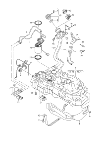 5Q0201550P-Cap, fuel tank