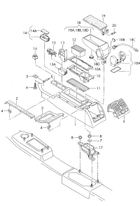 4B0863244D5QQ-Center console