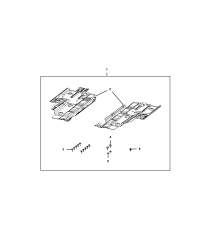 82214107-Pan, skid plate oil