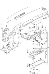 4C18570354QC-Glove box assy (co