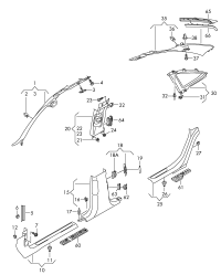4H1867271A6PS-Trim, a pillar (black)