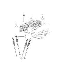 71772870-HEAD ASSEMBLY ENGINE CYLINDER WITH VALVES